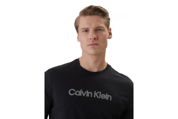 Men's Black 30s EU Wholesale Sportswear Graph T-shirt Calvin Klein LV04LF809G-UB1