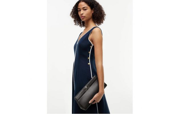 Women's Black TH Modern Clutch Tommy Hilfiger AW0AW18727-BDS