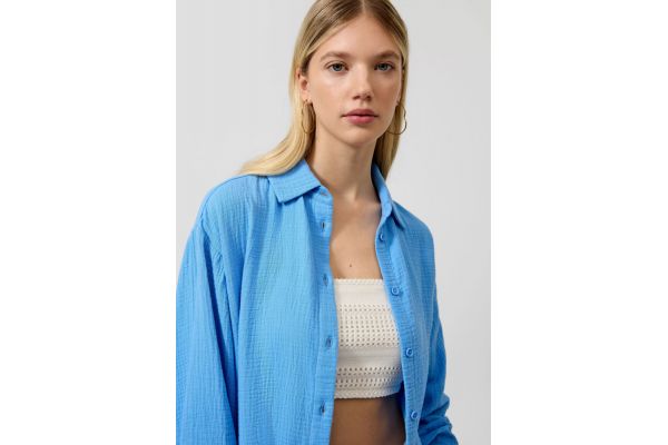 Women's Light Blue Shirt S.Oliver 2180223-5443