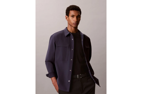 Ανδρικό Overshirt Μπλε Calvin Klein LV04LF107G-CCI