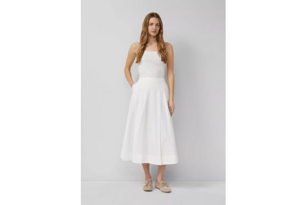 Women's White Skirt S.Oliver 2176382-0100