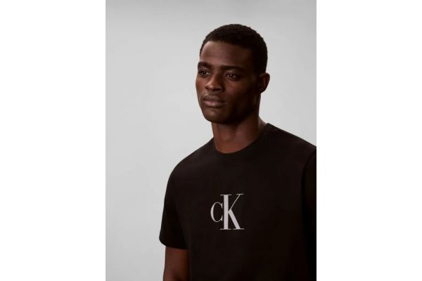 Ανδρικό T-shirt Μαύρο Calvin Klein LV04RB866G-UB1