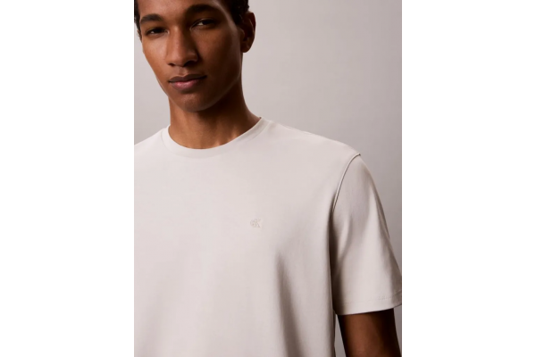 Ανδρικό T-shirt Μπεζ Calvin Klein LV04LB275G-PDG