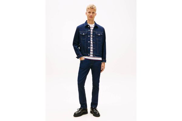 Ανδρικό Scanton Slim Τζιν Navy Μπλε Tommy Jeans DM0DM23063-1BK