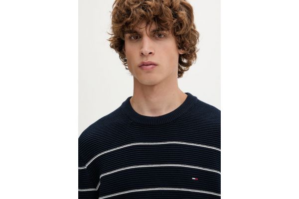 Ανδρικό Πουλόβερ Navy Μπλε Tommy Jeans DM0DM23384-C1G