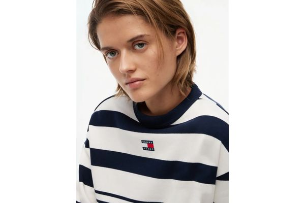Γυναικείο Φούτερ Navy Μπλε Tommy Jeans DW0DW22824-0A9