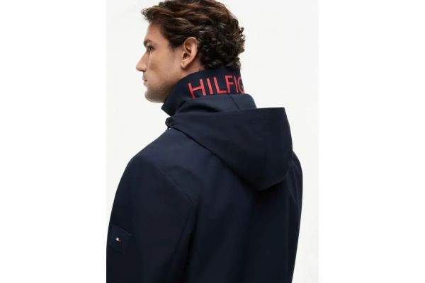Men's Navy Blue Crew Jacket Tommy Hilfiger MW0MW44299-DW5