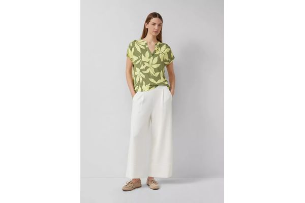 Women's Green T-shirt S.Oliver 2176251-79A2