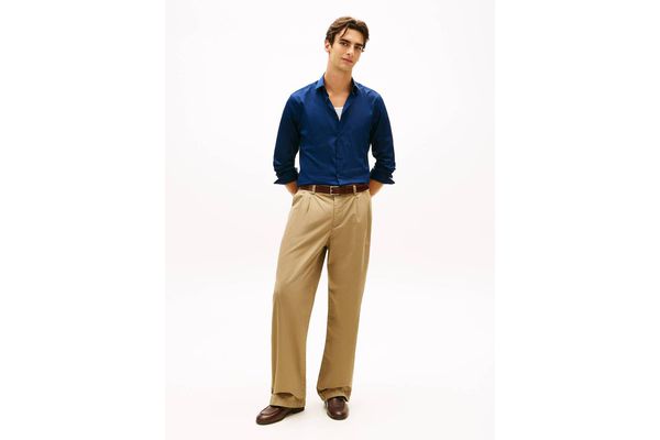 Ανδρικό Πουκάμισο Navy Μπλε Tommy Hilfiger MW0MW42779-DCA
