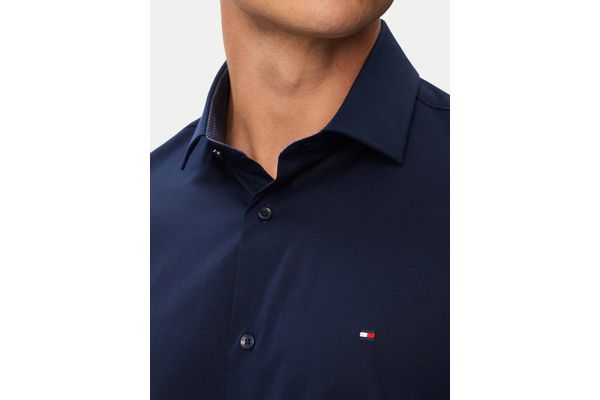 Ανδρικό Πουκάμισο Navy Μπλε Tommy Hilfiger MW0MW43749-DCC