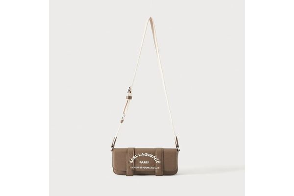 Γυναικεία K/Rsg Mini Flap Τσάντα Χιαστί Καφέ Karl Lagerfeld B3W30342-2PR Taupe
