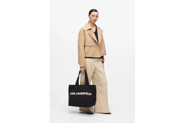 Γυναικεία K/Essential XL Tote Τσάντα Μαύρη Karl Lagerfeld B2W50099-999 Black