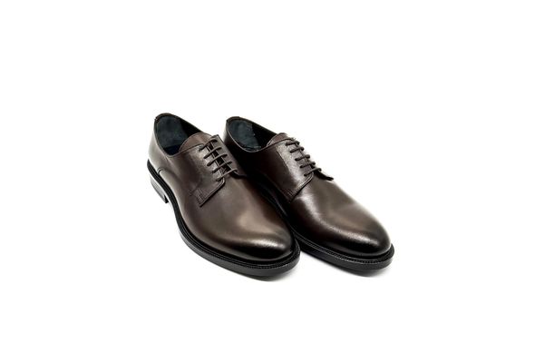Ανδρικά Δερμάτινα Παπούτσια Καφέ Diadoch 5206-BROWN