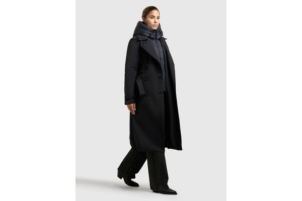 Γυναικεία Elena 3 Καπαρντίνα Μπλε Khujo KJ1118CO263-422 PORT BLUE