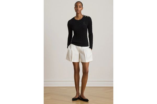 Women's Black SWEATER Ralph Lauren 200P14039001-BLACK
