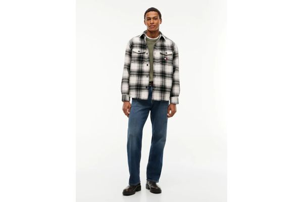 Ανδρικό Καρό Overshirt Tommy Jeans DM0DM23616-0ME