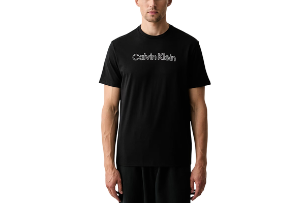 Ανδρικό T-shirt Μαύρο Calvin Klein LV04LH800G-UB1