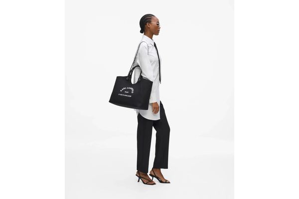 Women's Black K/RSG CHAIN SHOPPER BAG Karl Lagerfeld B3W50068-999 Black