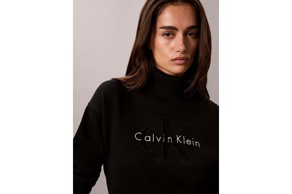 Γυναικείο Ζιβάγκο Πουλόβερ Μαύρο Calvin Klein LV047H329G-UB1