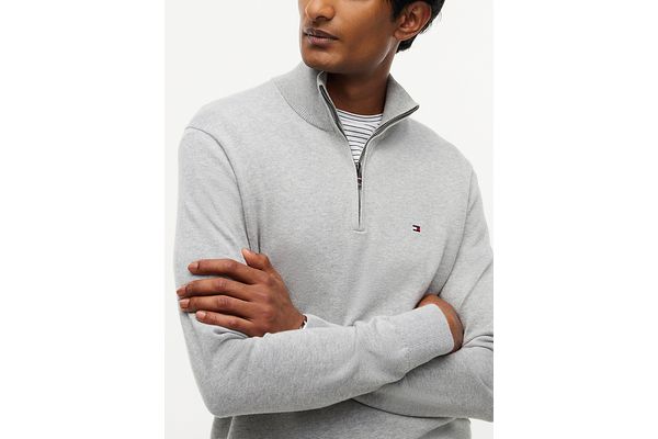 Ανδρικό Πουλόβερ Γκρι Tommy Hilfiger MW0MW28049-P01