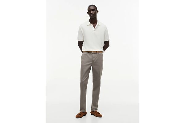 Ανδρικό Παντελόνι Γκρι Tommy Hilfiger MW0MW44330-PR2