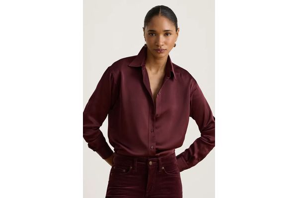 Γυναικείο Πουκάμισο Μπορντό Ralph Lauren 200B27610008-RED