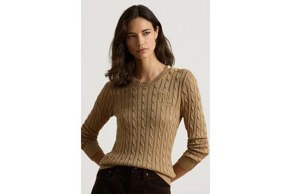 Women's Camel SWEATER Ralph Lauren 200P14039500-CAMEL