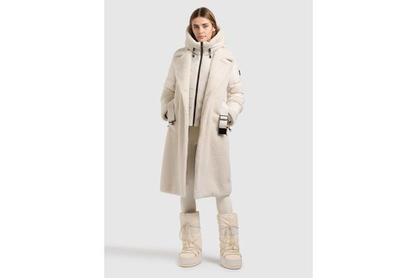Women's Cream Kalmia 2 Jacket Khujo KJ1271CO263-COT CRE