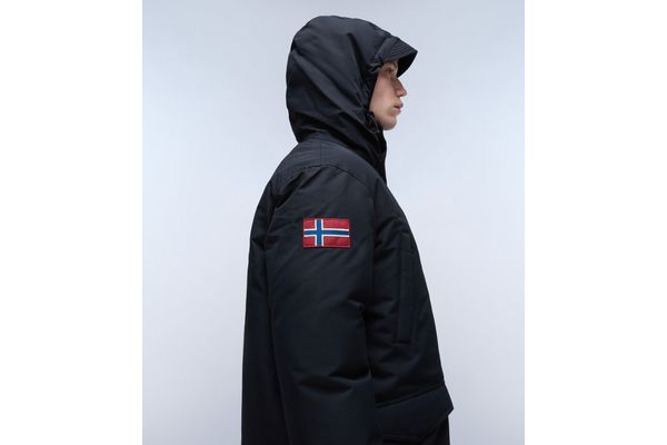 Ανδρικό Cornier Parka Μαύρο Napapijri NP0A892J-9411