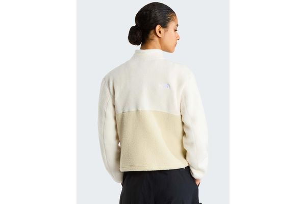 Women's Beige W YUMIORI 1/4 ZIP FLEECE The North Face NF0A8E89-MIA1
