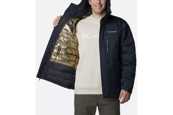 Men's Black Oak Harbor II Insulated Jacket Columbia 2089435-010