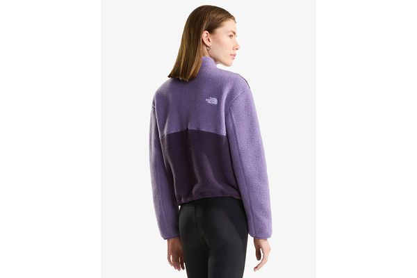 Women's Purple W YUMIORI 1/4 ZIP FLEECE The North Face NF0A8E89-S1B1