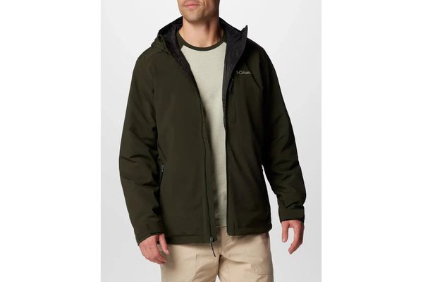 Men's Khaki Gate Racer II Softshell Jacket Columbia 2090404-366