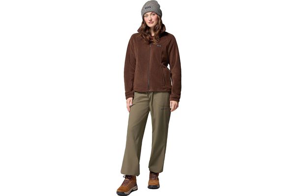 Women's Brown Benton Springs Full Zip Jacket Columbia 1372111-256