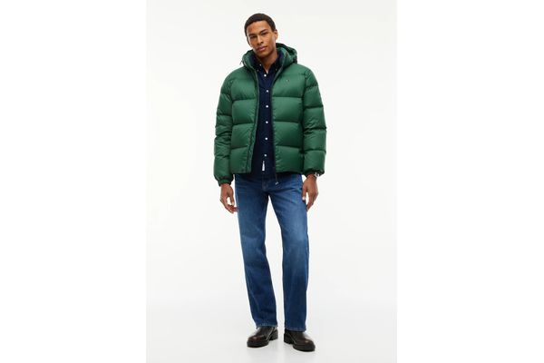 Ανδρικό Μπουφάν Πράσινο Tommy Jeans DM0DM19786-MBM