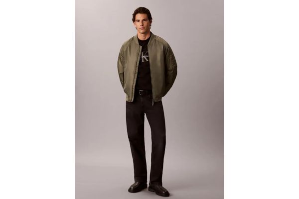 Men's Black Cl Ls 350Terry Mnlg Cn Swtshrt Calvin Klein LV04RG278G-UB1