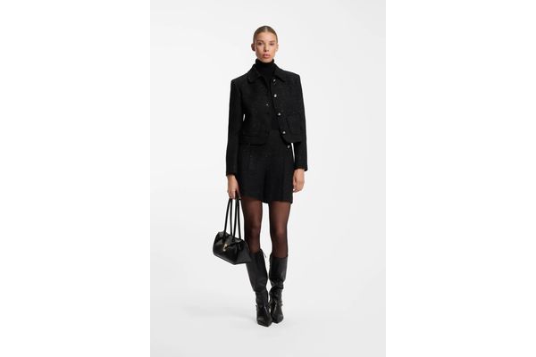 Women's Black Agesina Blazer HUGO 50568508-001