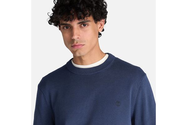 Ανδρικό River Cotton Φούτερ Navy Μπλε Timberland TBC0YHAZ-433