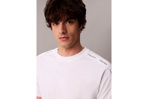 Ανδρικό T-shirt Λευκό Calvin Klein LV04RH201G-YAF