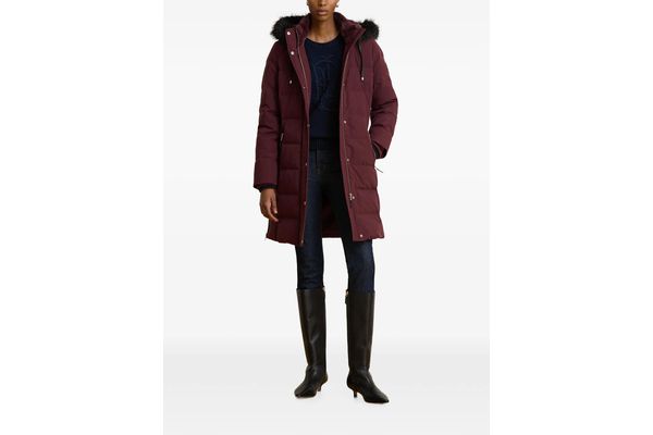 Women's Burgundy Jacket Ralph Lauren 297957509009-RED