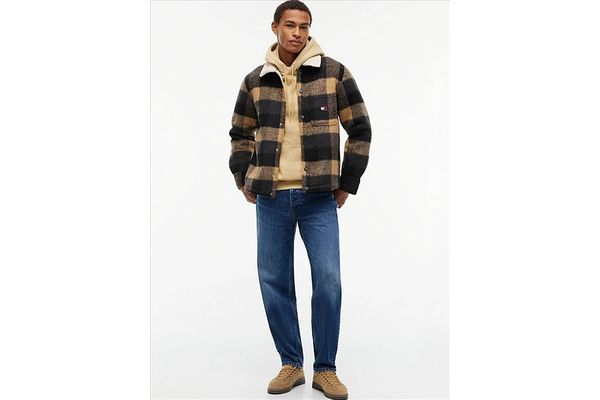 Men's TJM TEDDY COLLAR BRUSHED SHACKET Tommy Jeans DM0DM23523-0MI