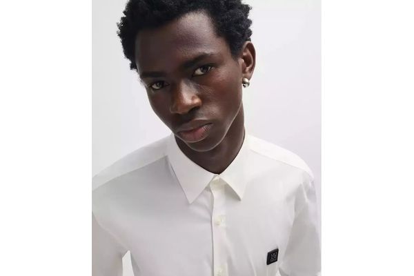 Men's White Ermo Shirt HUGO 50505315-199