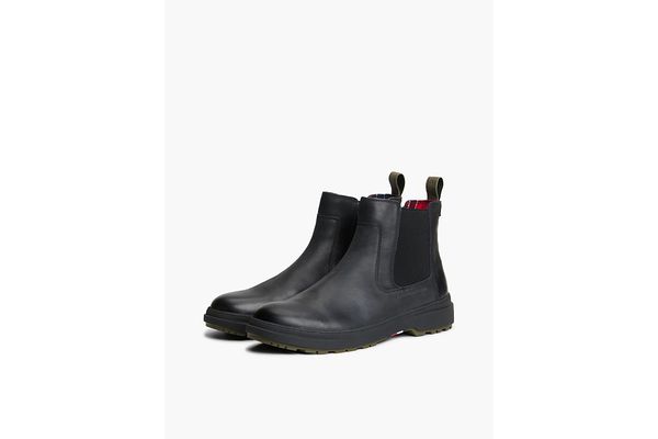 Men's Black HILFIGER OUTDOOR WARM LTH CHELSEA BOOT Tommy Hilfiger FM0FM05958-BDS