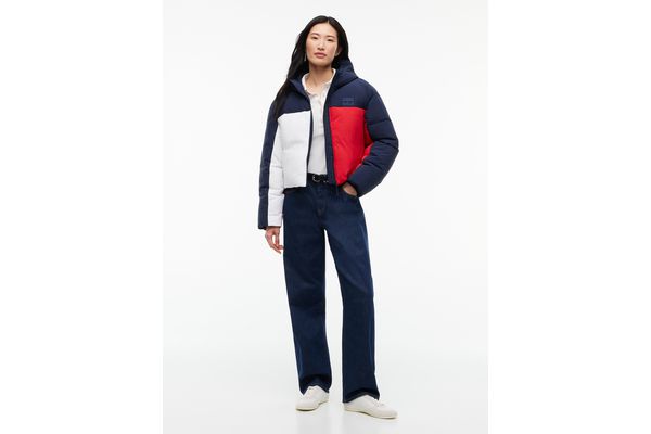 Γυναικείο Μπουφάν Navy Μπλε Tommy Jeans DW0DW23414-C1G