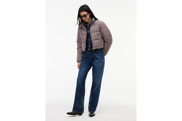 Γυναικείο Καρό Μπουφάν Tommy Jeans DW0DW23578-AB5