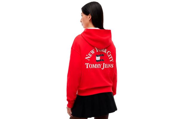 Γυναικείο Φούτερ Κόκκινο Tommy Jeans DW0DW23402-XMD