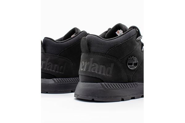 Men's Black Leather MID LACE UP SNEAKERS Timberland TB0A1YN5-015