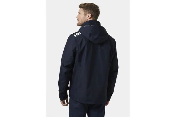 Men's Navy Blue HEH CREW HOODED MIDLAYER JACKET 2 Helly Hansen 34442-NAVY