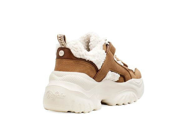 Γυναικεία Bliss Warm Sneakers Καφέ Buffalo BUFPD00018349-COGNAC