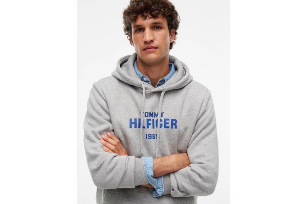 Ανδρικό Φούτερ Γκρι Tommy Hilfiger MW0MW44937-P01